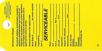 Serviceable Tag